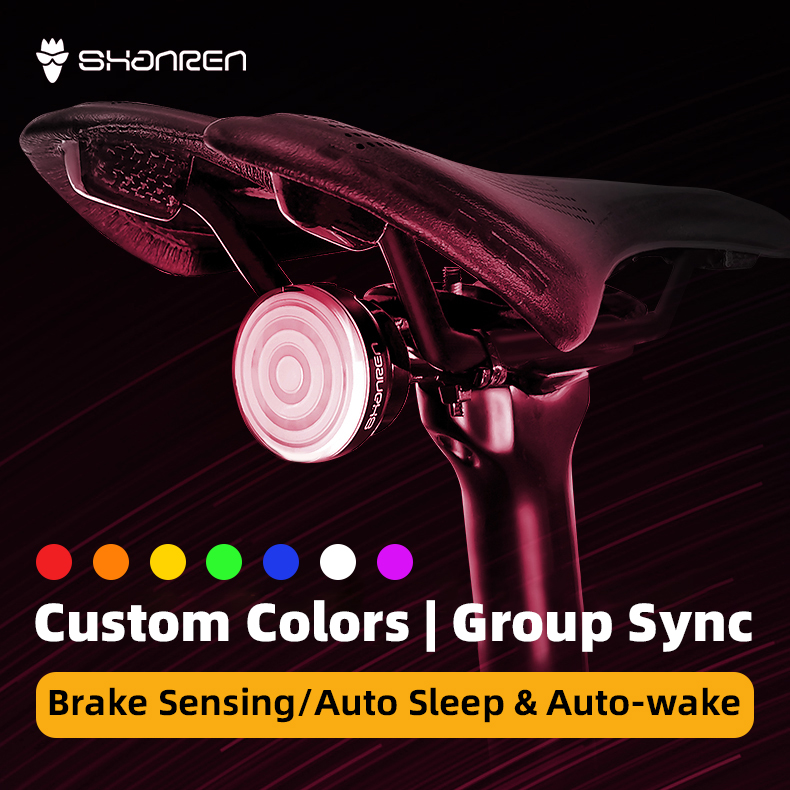 Cycling Gear Charging Station - SHANREN RAZ Pro Bicycle Tail Light
