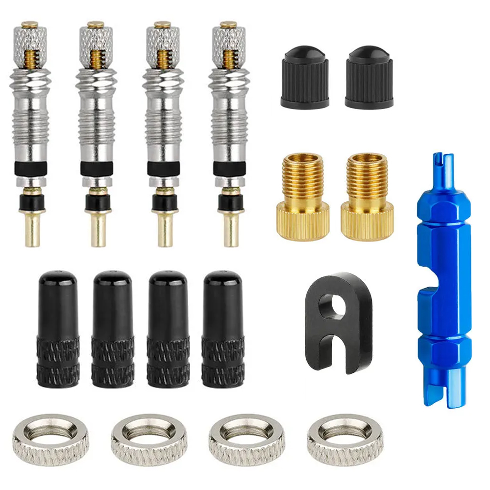 Tubeless Tire Sealant - 6/18Pcs Bicycle Valve Core French Nozzle