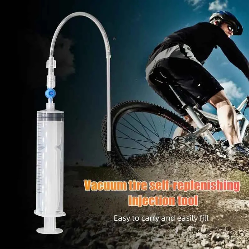 Tubeless Tire Sealant - Bicycle Tubeless Tire Sealant Injector Tool