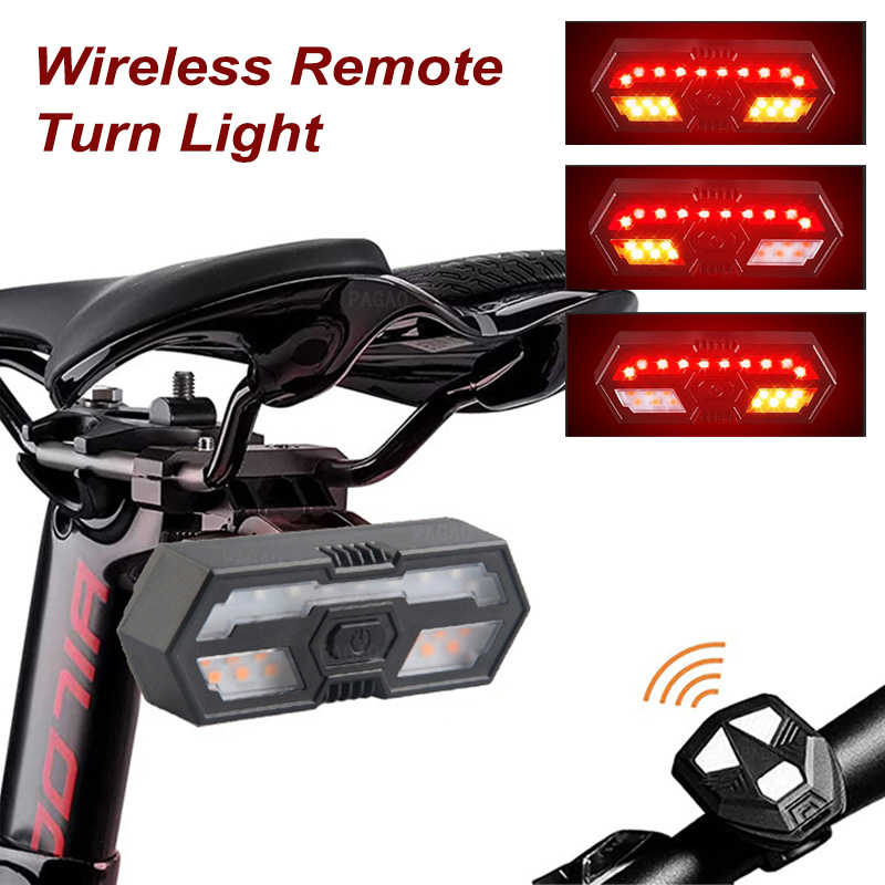 Cycling Gear Charging Station - Bike Turn Signal Tail Light LED