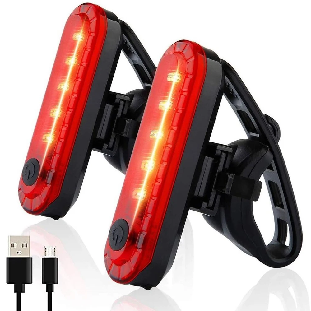 Cycling Gear Charging Station - Bike Tail Light USB Rechargeable LED