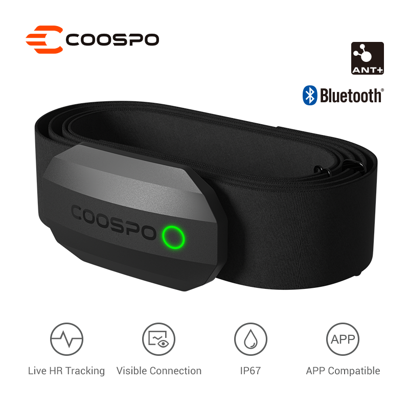 Cycling Zwift - COOSPO H808S Heart Rate Sensor Dual