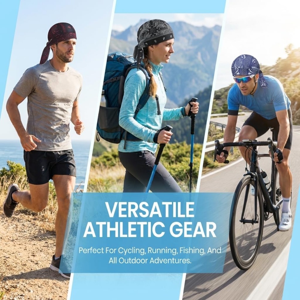 1-5pcs Cooling Skull Cap Helme - Cycling Gear And Accessories 评论和价格