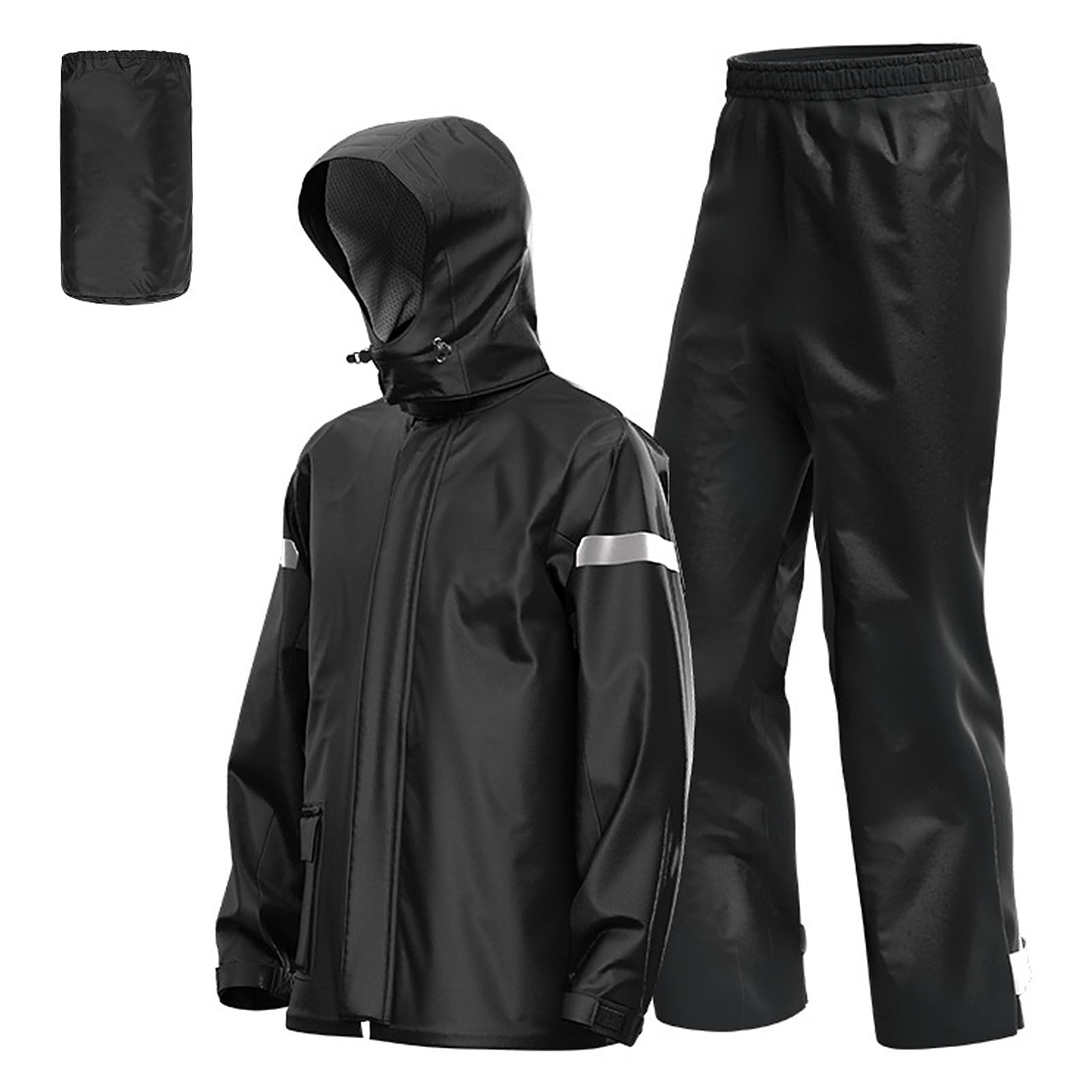 Men Motorcycle Rain Suit Outdo - Cycling Gear Jacket 评论和价格