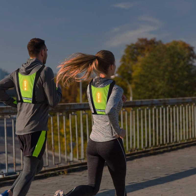 LED Remote Control Safety Vest - Cycling Visibility Gear 评论和价格