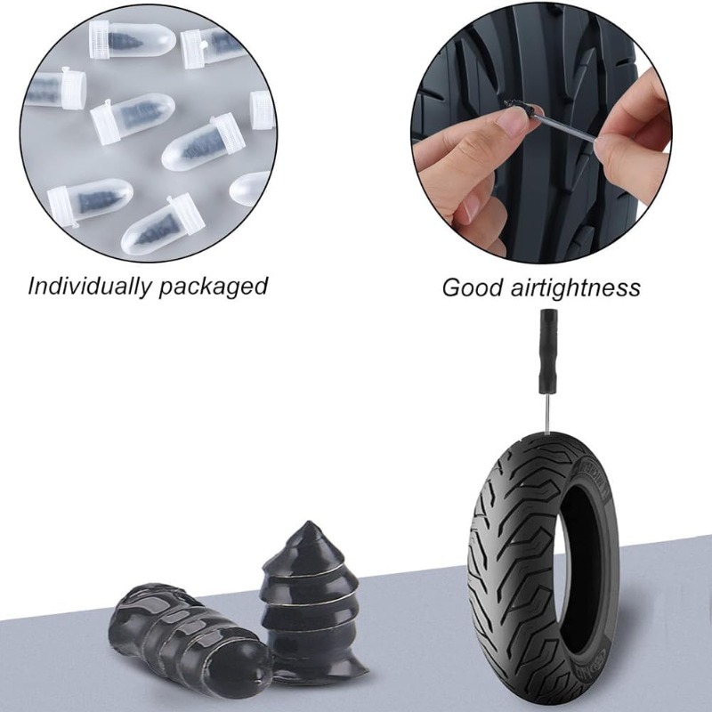 Rubber Stud for Tires,  40 PCS - Tubeless Tire Sealant 评论和价格