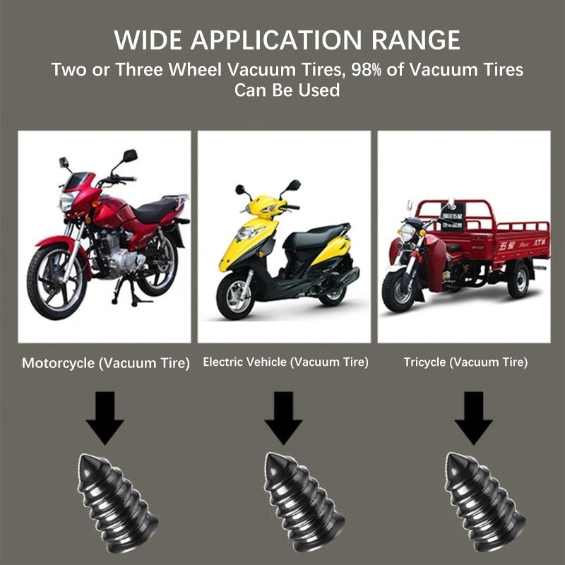 Rubber Stud for Tires,  40 PCS - Tubeless Tire Sealant 评论和价格