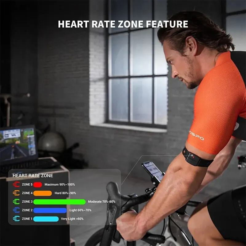 COOSPO HW9 Armband Heart Rate  - Cycling Zwift 评论和价格