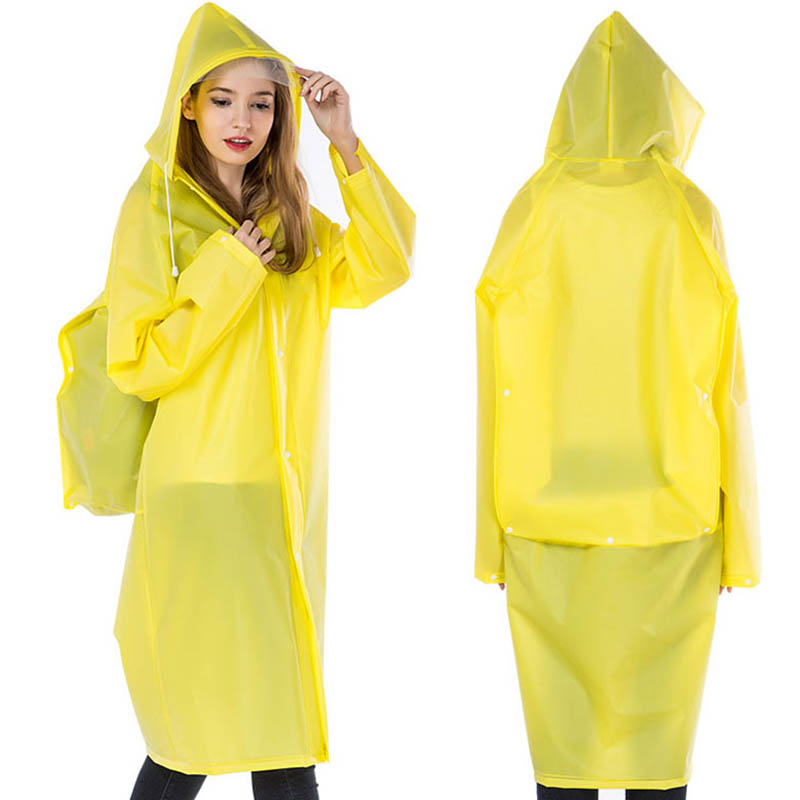 New Reusable Transparent EVA L - Cycling Gear Jacket 评论和价格