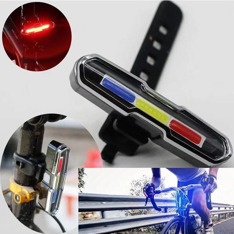 Bicycle Rear Light Waterproof  - Cycling Gear Charging Station 评论和价格