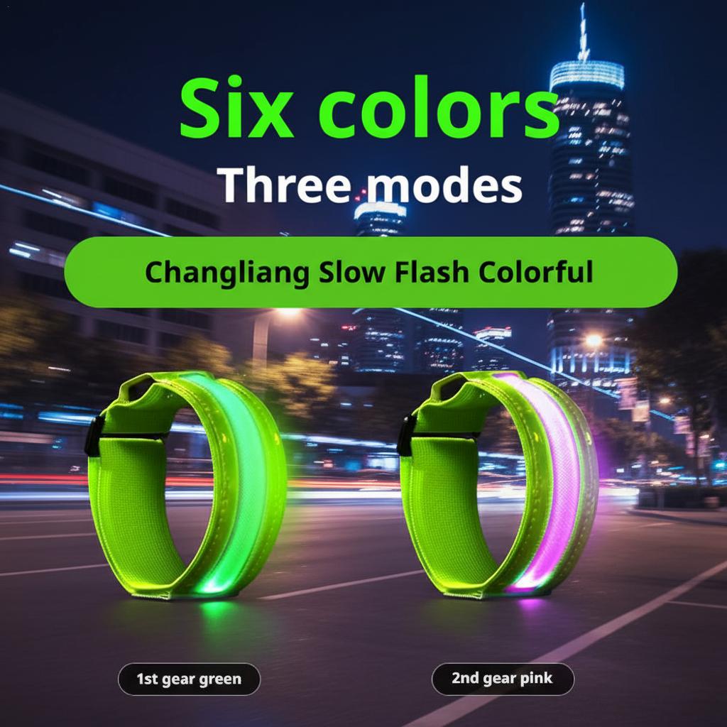 LED Reflective Armband Safety  - Cycling Visibility Gear 评论和价格
