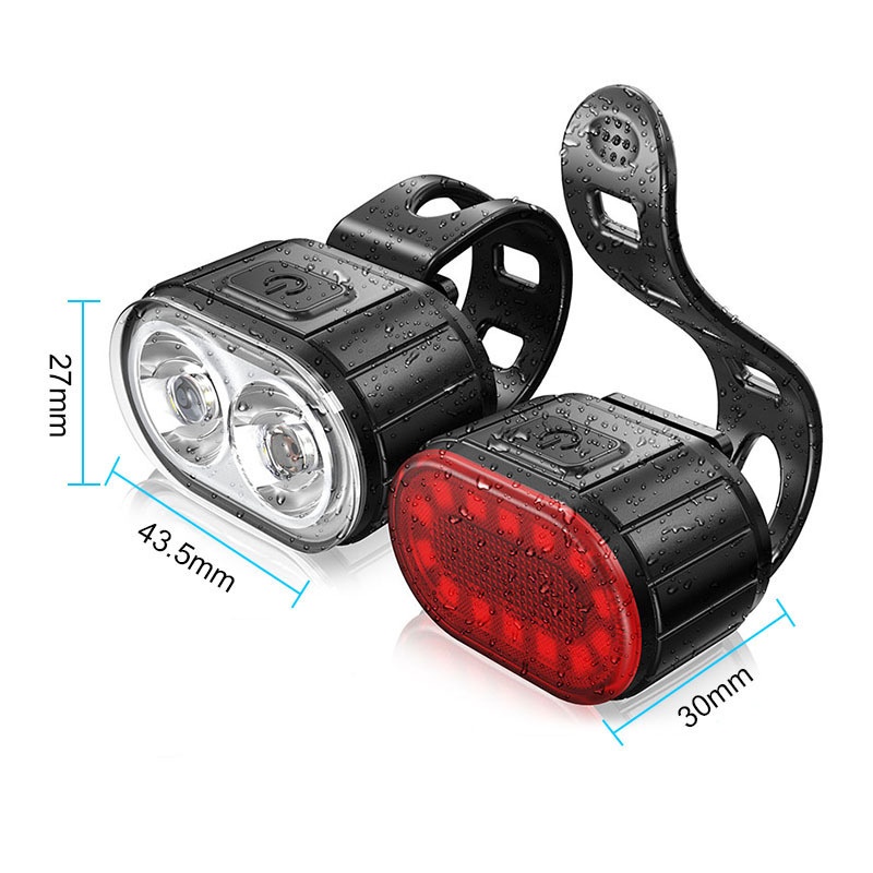 Bike Lights LED USB Rechargeab - Cycling Gear Charging Station 评论和价格