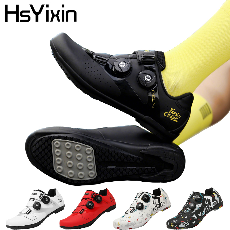 Unisex Bike Shoes Rubber Witho - Road Bike Cleats 评论和价格