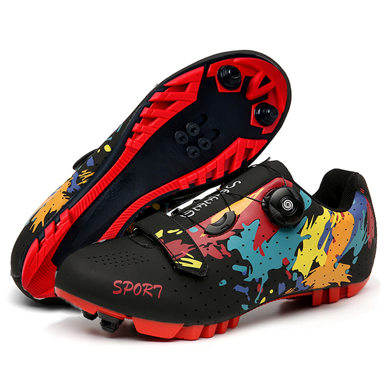 2023 MTB Cycling Shoes Men Mou - Clipless Mtb Shoes 评论和价格