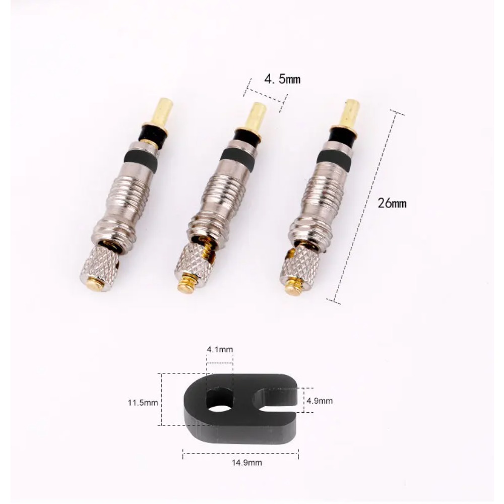 6/18Pcs Bicycle Valve Core Fre - Tubeless Tire Sealant 评论和价格