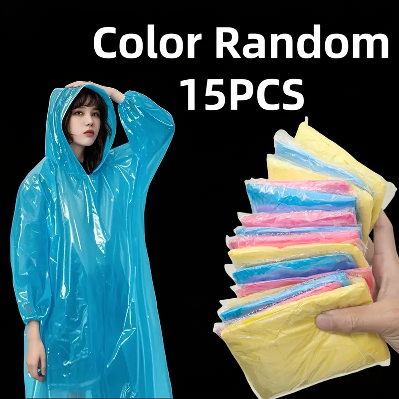 15/30PCS Randomly Colored Disp - Cycling Gear In Rain 评论和价格