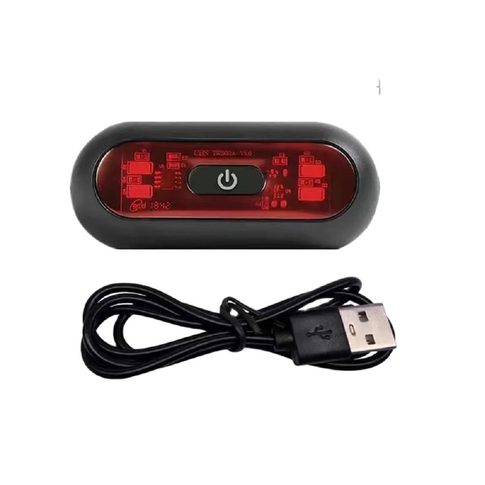 4 Lamp Beads Bicycle Helmet Le - Cycling Gear And Accessories 评论和价格