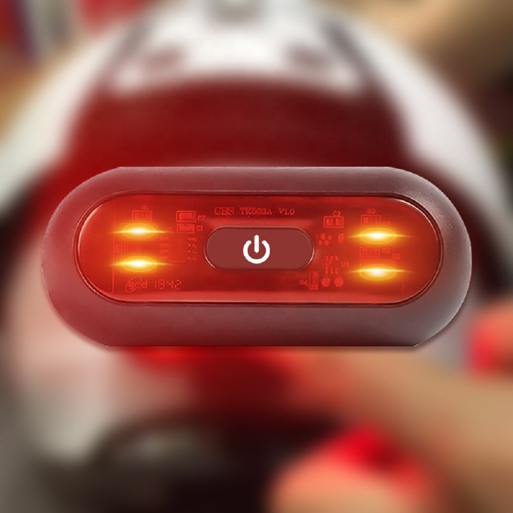 4 Lamp Beads Bicycle Helmet Le - Cycling Gear And Accessories 评论和价格