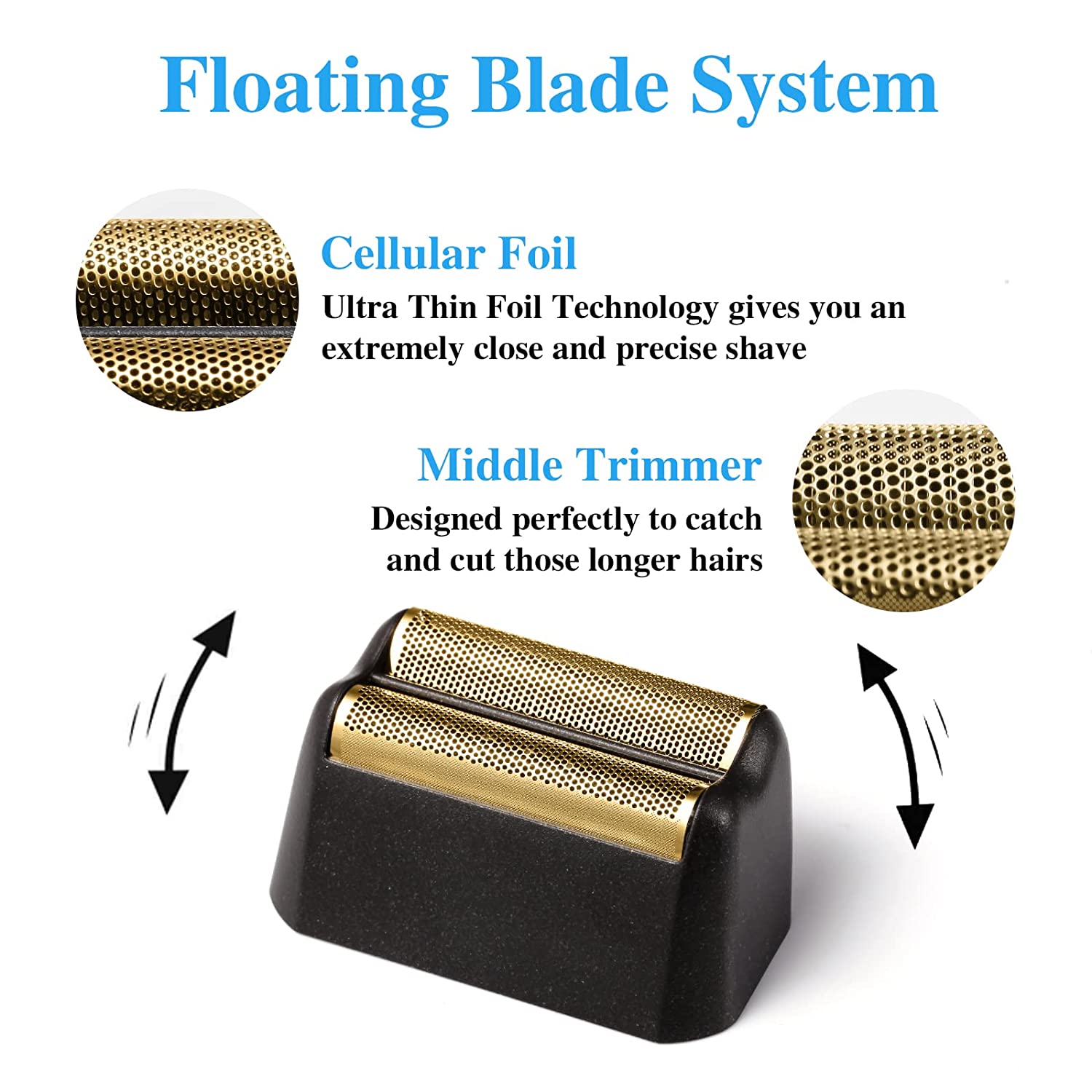 Replacement Foil Head and Blad - Head Racket Boom 评论和价格