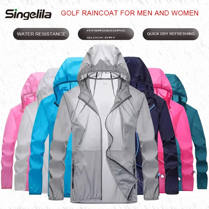 Golf Raincoat Lightweight Jack - Cycling Gear Man 评论和价格