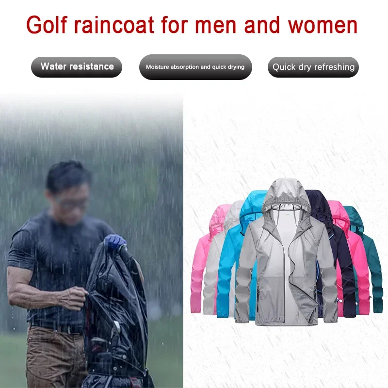 Golf Raincoat Lightweight Jack - Cycling Gear Man 评论和价格