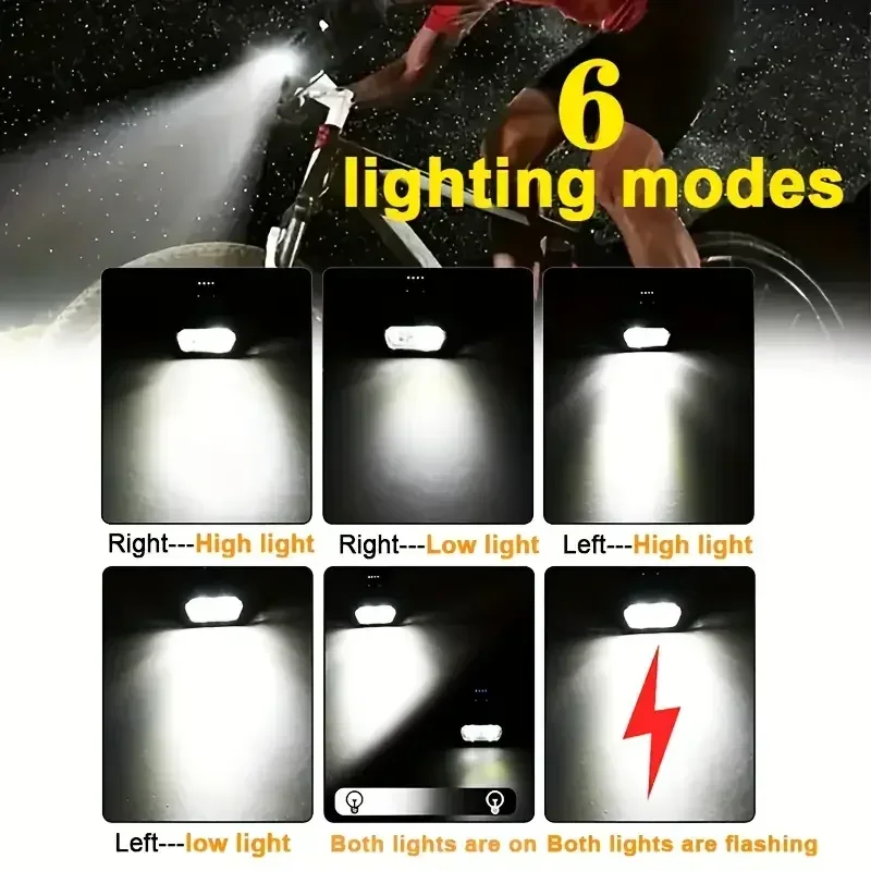 Front & Rear Bike Light Set, U - Cycling Gear Charging Station 评论和价格