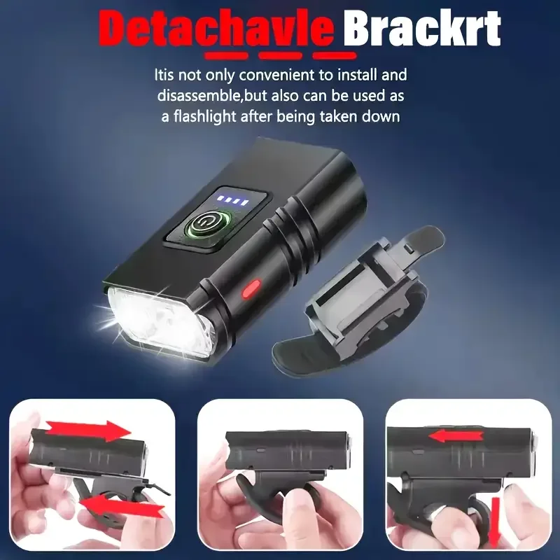 Front & Rear Bike Light Set, U - Cycling Gear Charging Station 评论和价格