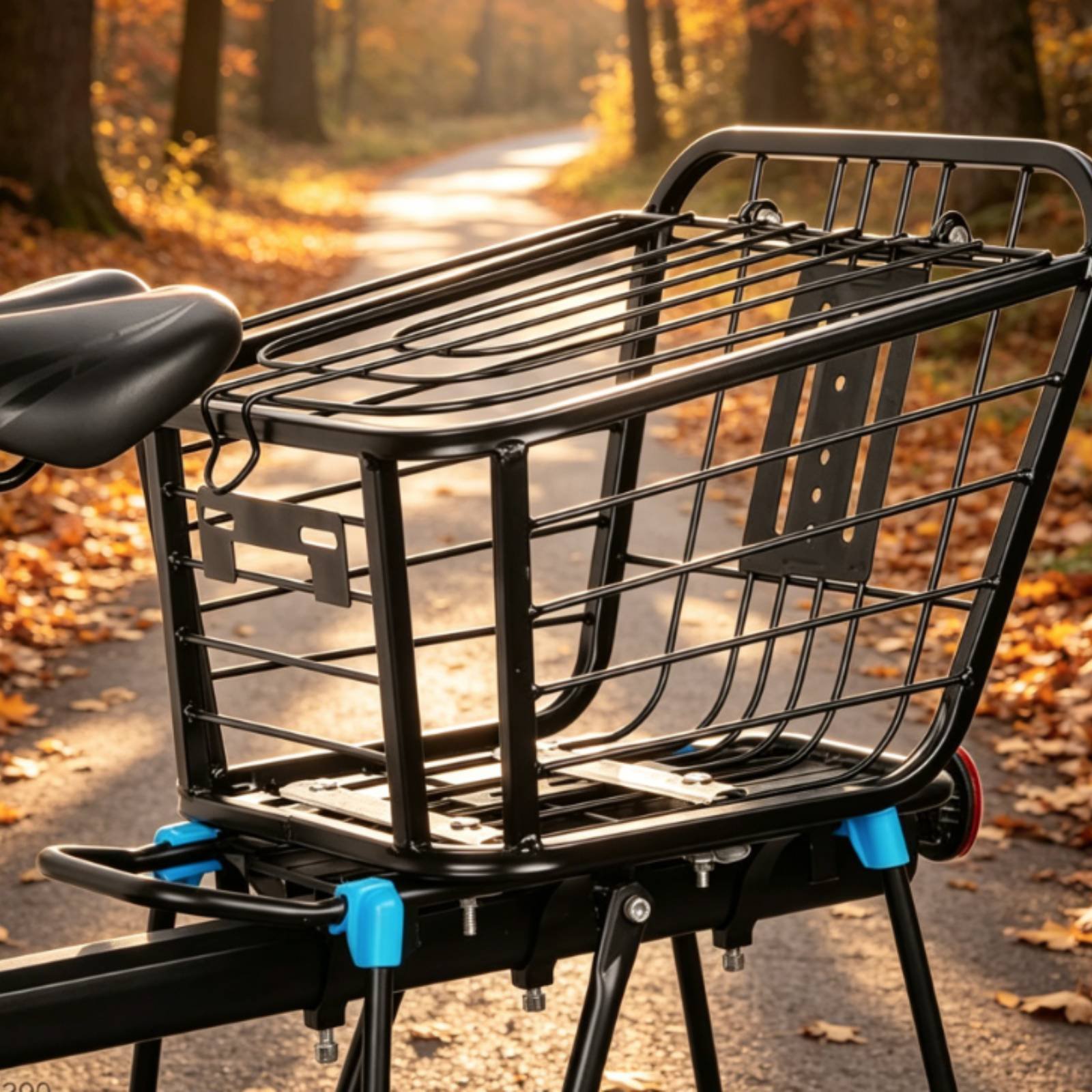Folding Rear Bike Basket Folda - Cycling Gear For Commuting 评论和价格