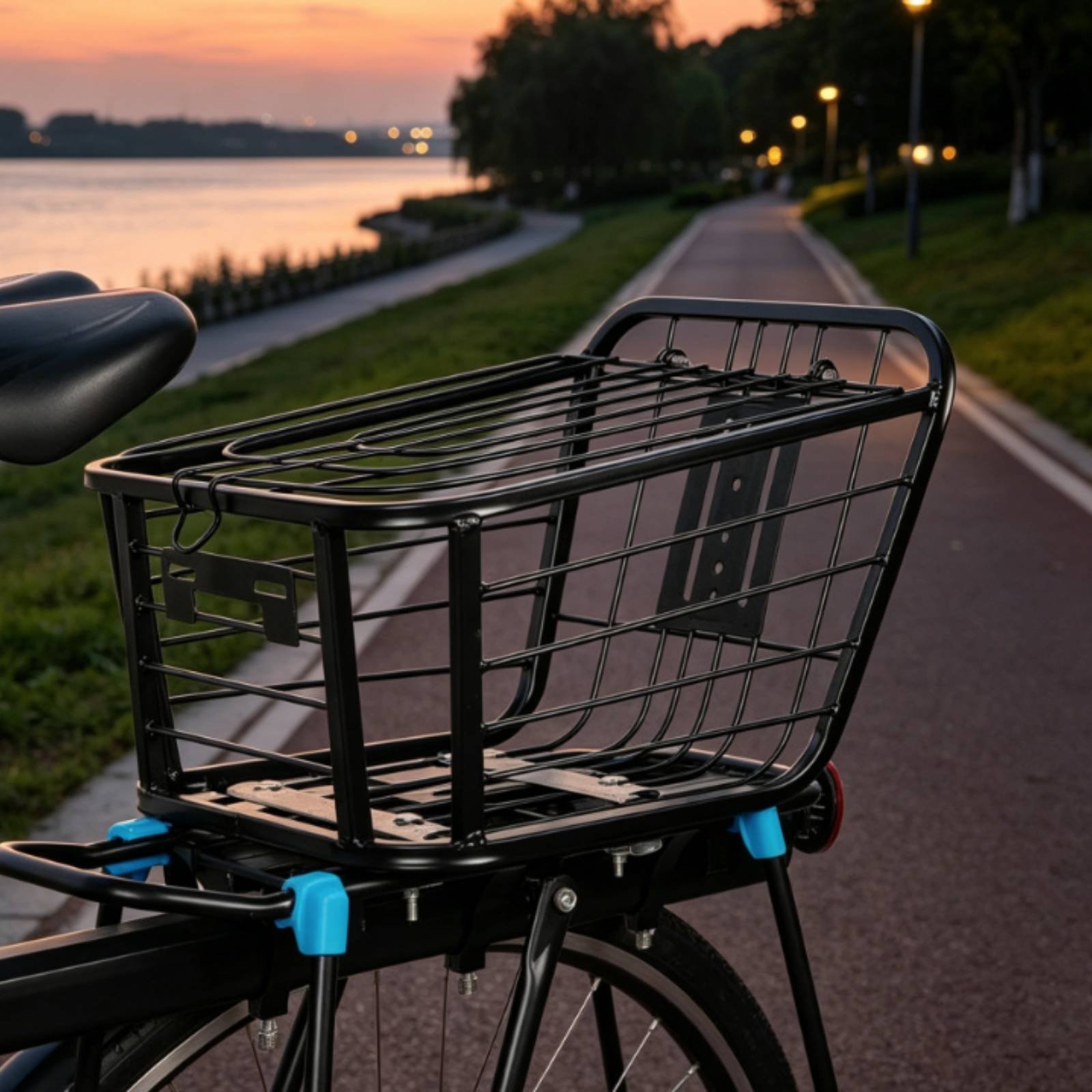 Folding Rear Bike Basket Folda - Cycling Gear For Commuting 评论和价格