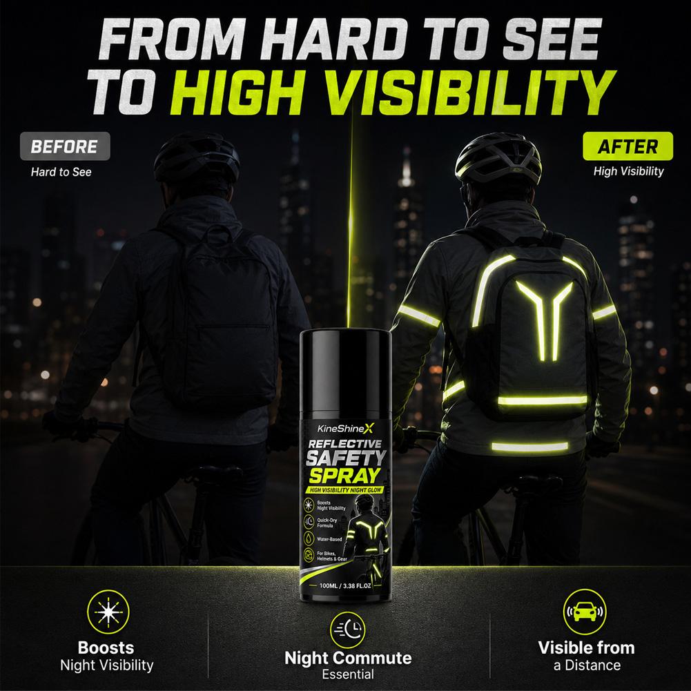 Reflective Safety Spray Night  - Cycling Visibility Gear 评论和价格