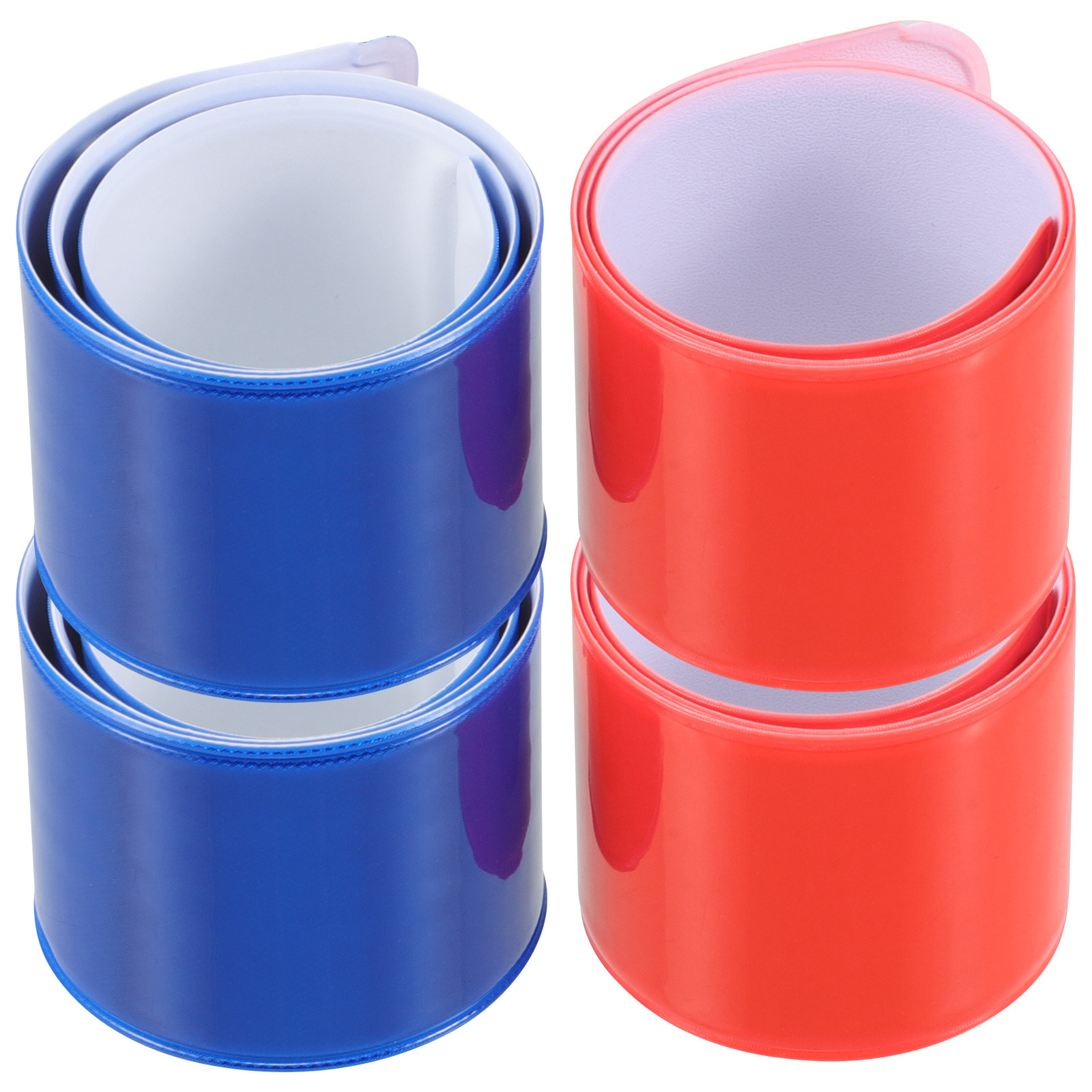 12Pcs Reflective Slap Bracelet - Cycling Visibility Gear 评论和价格