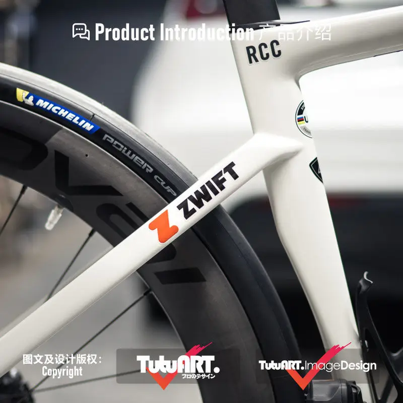 4pcs Zwift Bicycle Frame Top T - Cycling Zwift 评论和价格
