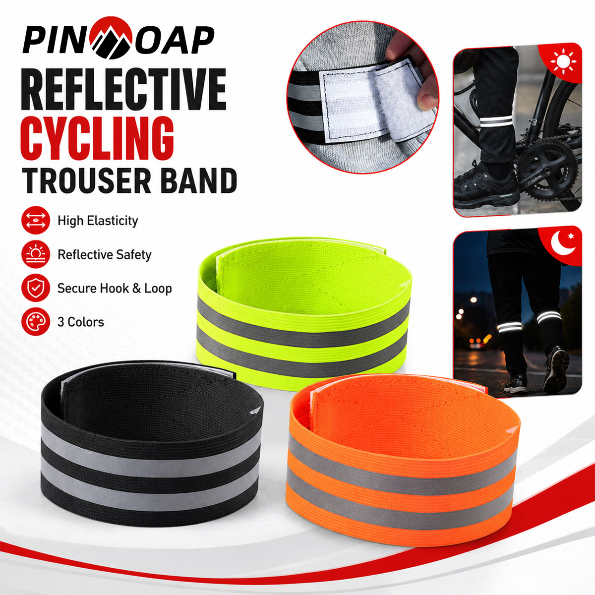 PINMOAP 1/2PCS Bicycle Pants L - Cycling Gear For Commuting 评论和价格