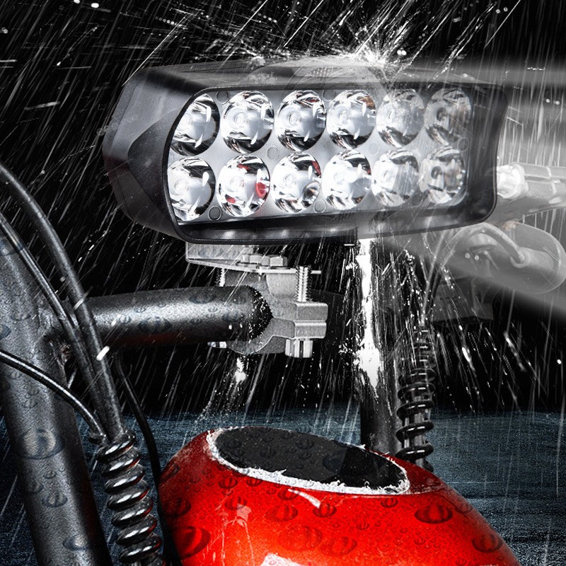 Motorcycle Headlight 12v Spot  - Head Racket Boom 评论和价格