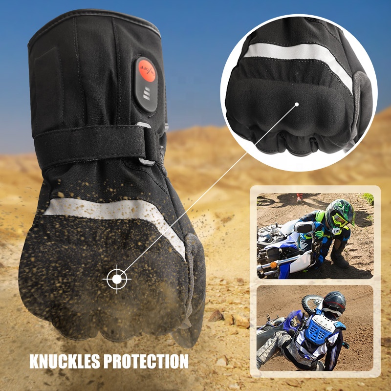 Adjustable Windproof Leather M - Cycling Gloves 评论和价格
